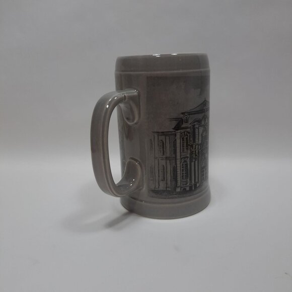 Vintage Villeroy & Boch Mettlach Saar Gray Beer Stein Mug Barware - Picture 3 of 15